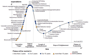 Gartner Hype Cycle 2013