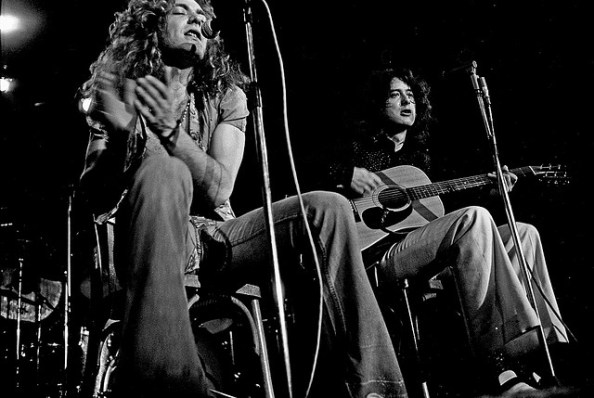 Jimmy Page and Robert Plant