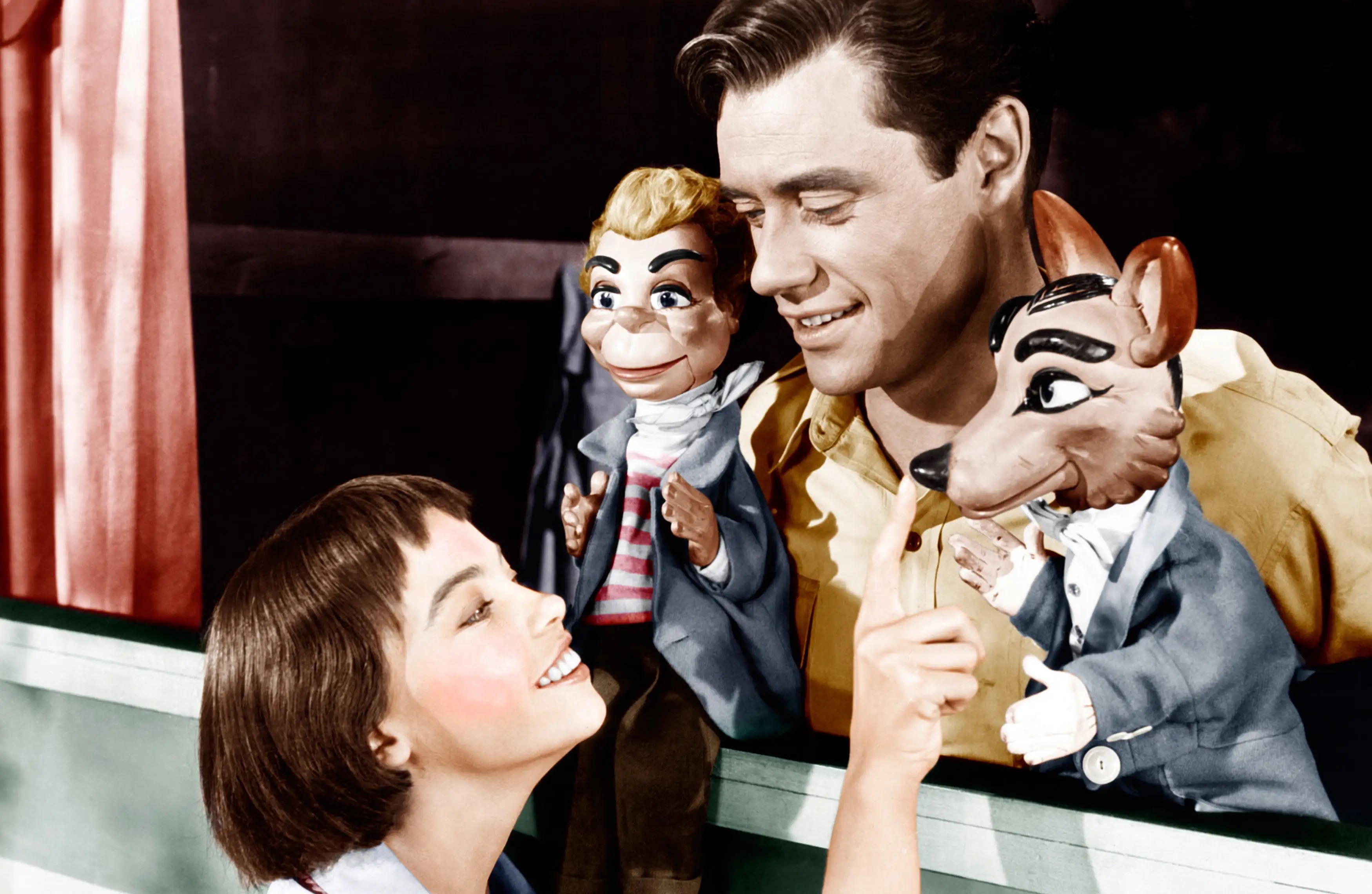 Lili, con Leslie Caron y Mel Ferrer